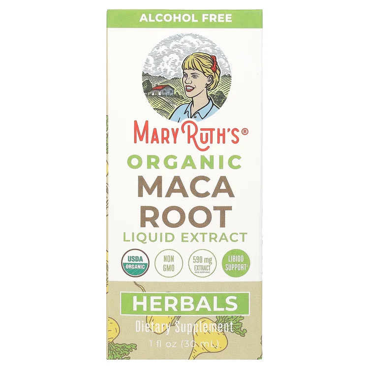 Organic Maca Root Liquid Extract, Alcohol Free, 1 fl oz (30 ml) image 1