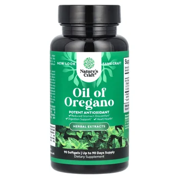 Oil of Oregano, 90 Softgels (150 mg per Softgel)