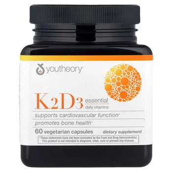 K2D3 Essential Daily Vitamins, 60 Vegetarian Capsules