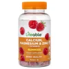 Calcium, Magnesium & Zinc + Vitamin D3 Gummies, Raspberry, 90 Gummies