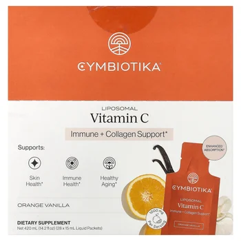 Liposomal Vitamin C, Orange Vanilla, 28 Packets, 0.5 fl oz (15 ml) Each