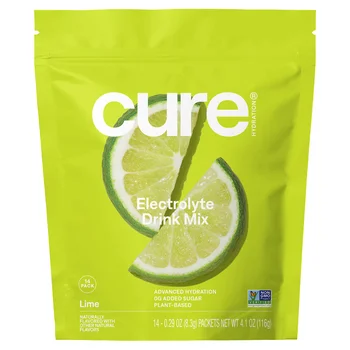 Hydrating Electrolyte Mix, Lime, 14 Packets, 0.29 oz (8.3 g) Each