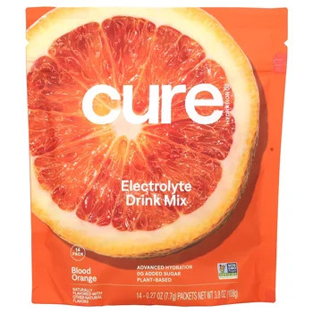 Electrolyte Drink Mix, Blood Orange, 14 Packets, 0.27 oz (7.7 g) Each
