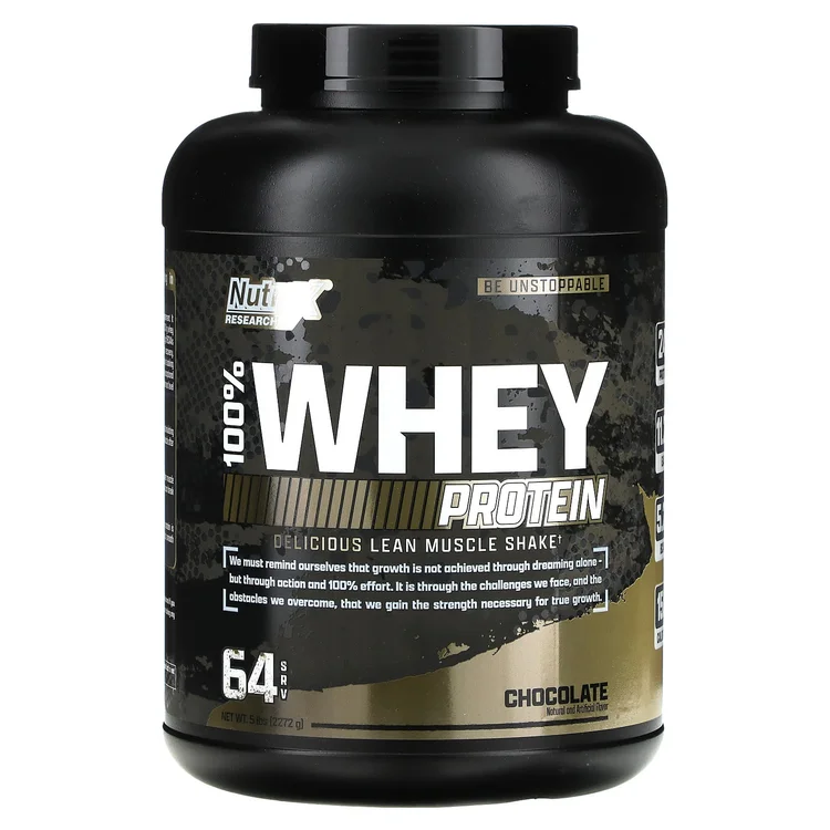 100% Premium Whey Protein, Chocolate, 5 lb (2,272 g) image 1