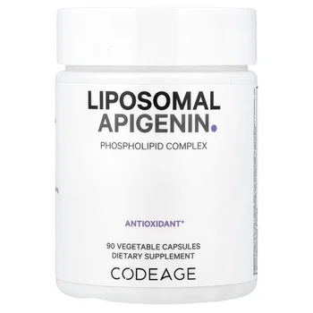 Liposomal Apigenin, Phospholipid Complex, 90 Vegetable Capsules (50 mg per Capsule)