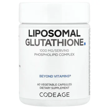 Liposomal Glutathione, 60 Vegetable Capsules (500 mg per Capsule)