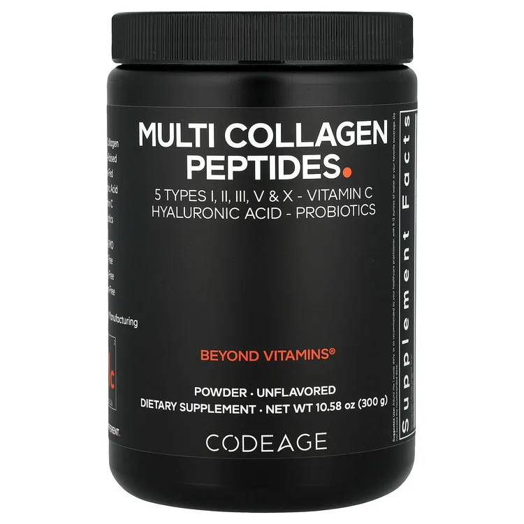 Multi Collagen Peptides Powder, Unflavored, 10.58 oz (300 g) image 1