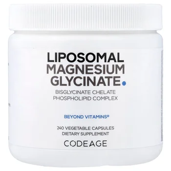 Liposomal Magnesium Glycinate, 240 Vegetable Capsules