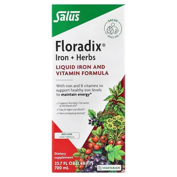 Floradix®, Iron + Herbs, 23.7 fl oz (700 ml)