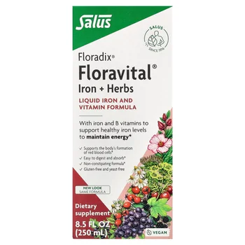 Floravital® Iron + Herbs, 8.5 fl oz (250 ml)
