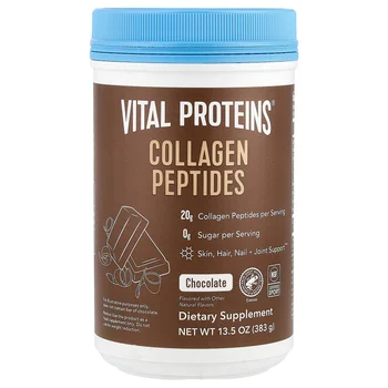 Collagen Peptides, Chocolate, 13.5 oz (383 g)