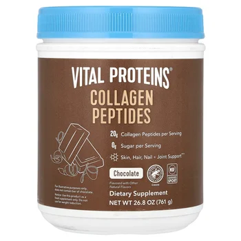 Collagen Peptides, Chocolate, 26.8 oz (761 g)