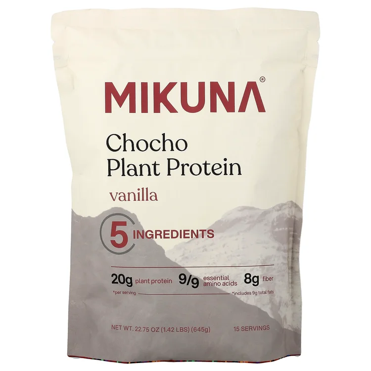 Chocho Plant Protein Powder, Vanilla, 1.42 lbs (645 g) image 1