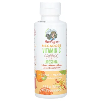 Megadose Vitamin C Liposomal, Citrus + Vanilla, 7.6 fl oz (225 ml)