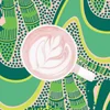 Organic Superfood Latte, Strawberries & Creme, 4.43 oz (125.5 g) image 6