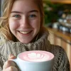 Organic Superfood Latte, Strawberries & Creme, 4.43 oz (125.5 g) image 8
