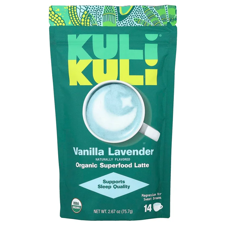 Organic Superfood Latte, Vanilla Lavender, 2.67 oz (75.7 g) image 1