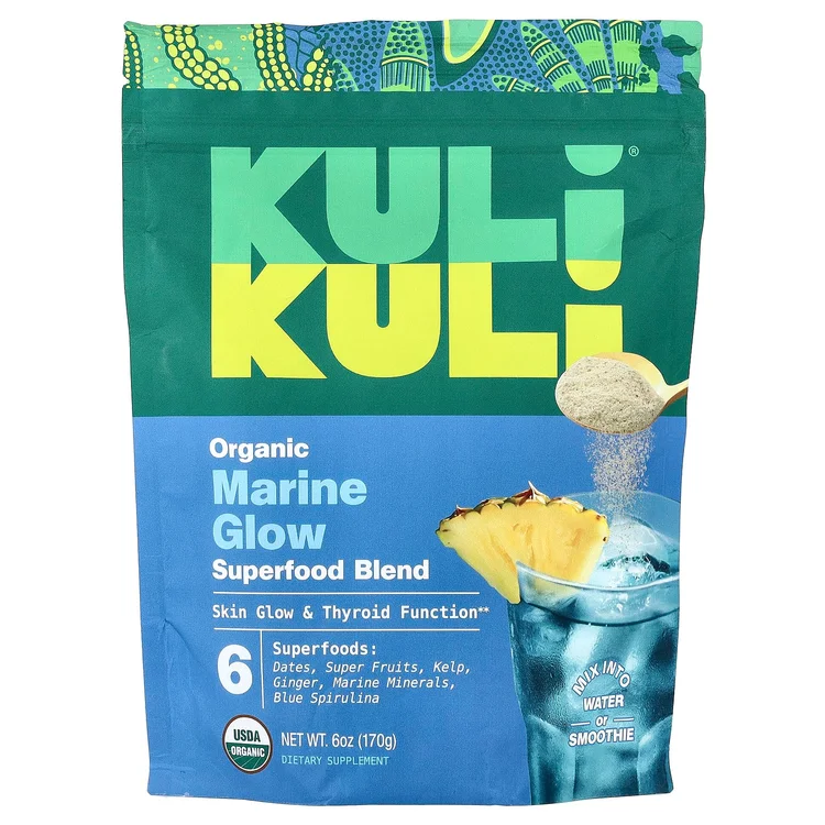 Organic Superfood Blend, Marine Glow, 6 oz (170 g) image 1