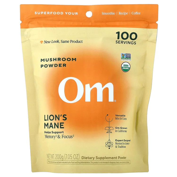 Mushroom Powder, Lion's Mane, 7.05 oz ( 200 g) image 1