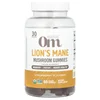 Lion's Mane Mushroom Gummies, Strawberry, 60 Vegan Gummies (0.5 g per Gummy) image 1