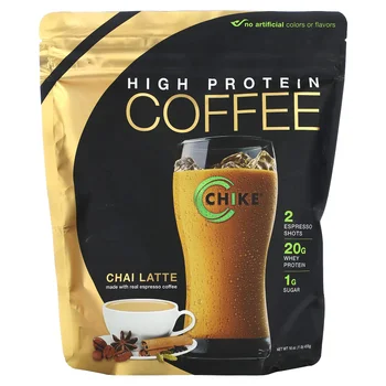 High Protein Coffee, Chai Latte, 16 oz (455 g)