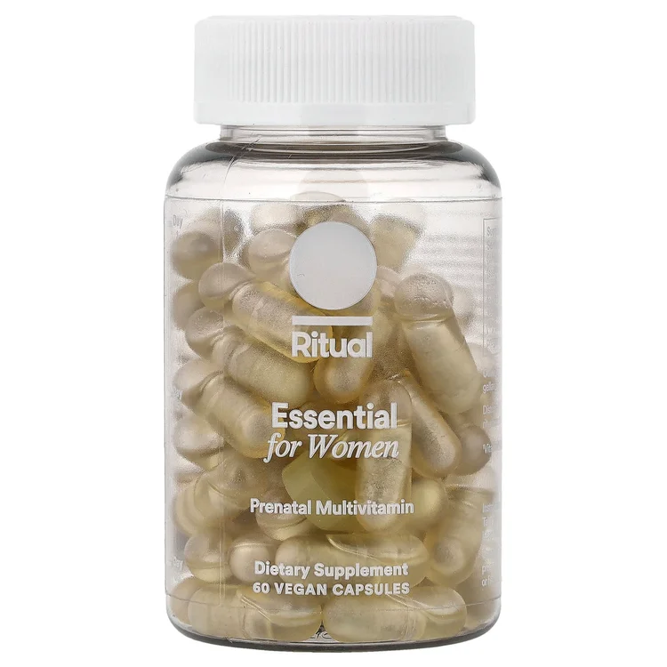 Essential for Women, Prenatal Multivitamin, Citrus, 60 Vegan Capsules image 1