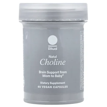 Natal Choline, Citrus, 60 Vegan Capsules (275 mg per Capsule)
