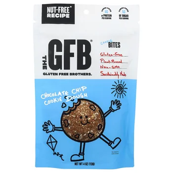 Gluten Free Cookie Bites, Chocolate Chip Cookie Dough, 4 oz (113 g)