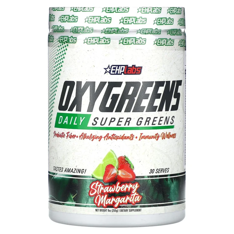 OxyGreens, Daily Super Greens, Strawberry Margarita , 9 oz (255 g) image 1