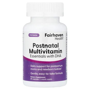 Postnatal Multivitamin Essentials With DHA, 60 Capsules