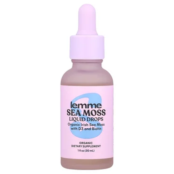 Organic Sea Moss Liquid Drops, 1 fl oz (30 ml)
