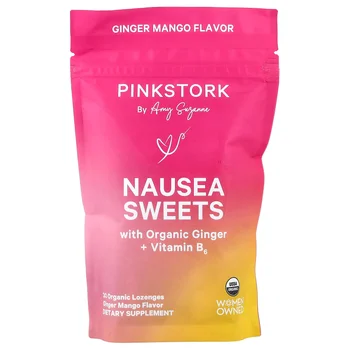 Nausea Sweets, Ginger Mango, 30 Organic Lozenges