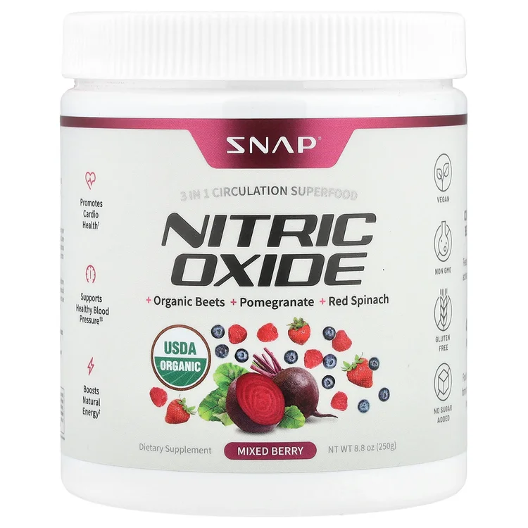 Nitric Oxide, Mixed Berry , 8.8 oz (250 g) image 1
