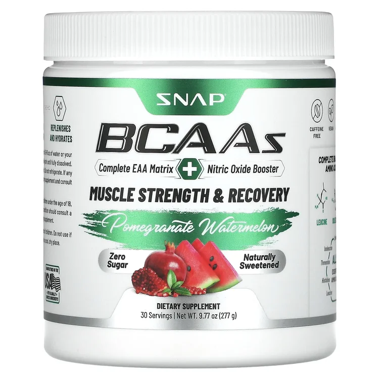 BCAAs, Pomegranate Watermelon, 9.77 oz (277 g) image 1