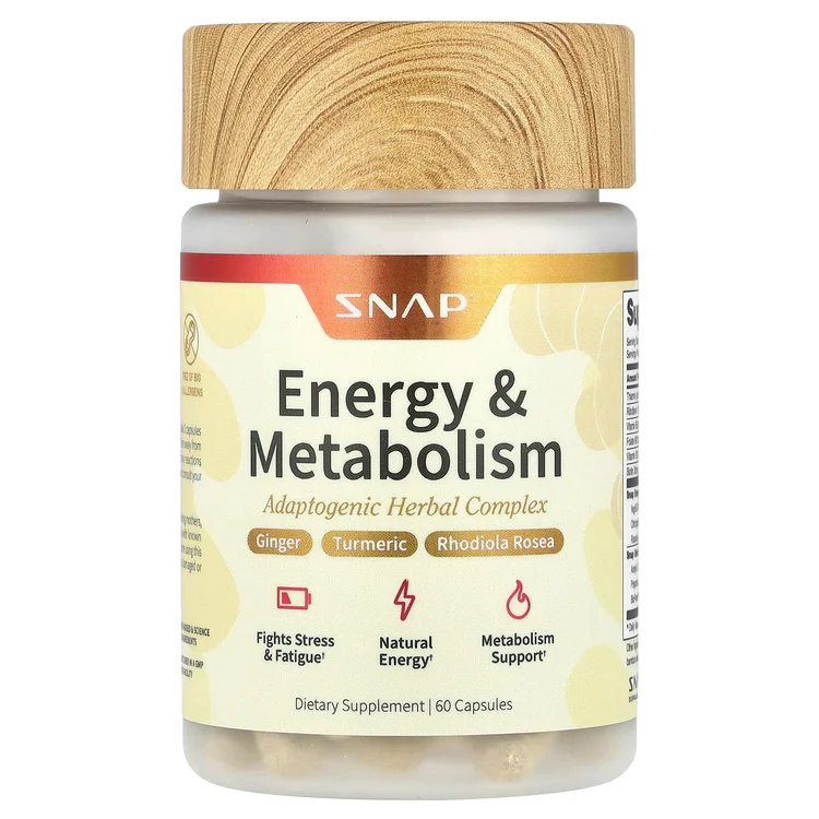 Energy & Metabolism, 60 Capsules image 1