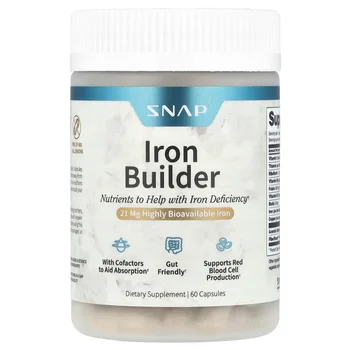 Iron Builder, 60 Capsules