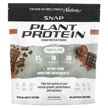 Plant Protein, Vegan Protein Powder, Chocolate, 939 g