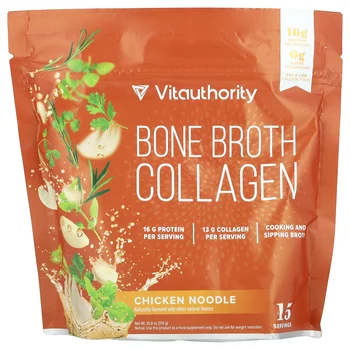 Bone Broth Collagen, Chicken Noodle, 10.9 oz (310 g)