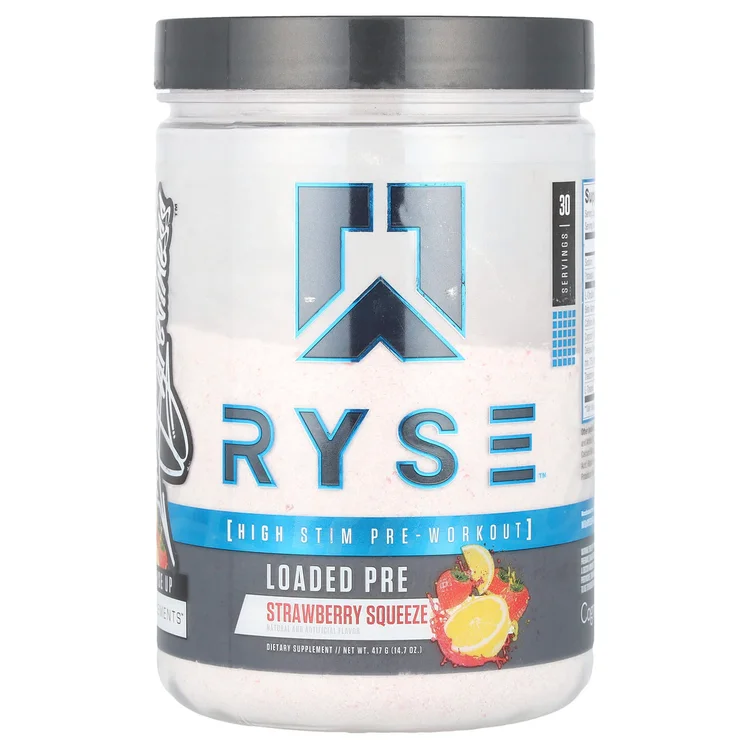 Loaded Pre, Strawberry Squeeze, 14.7 oz (417 g) image 1