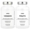 Amen, Fruits & Veggies, 2 Bottles, 90 Vegetable Capsules Each