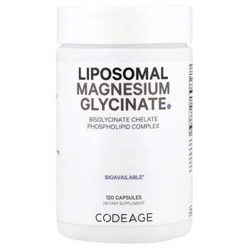 Liposomal Magnesium Glycinate, 120 Vegetable Capsules