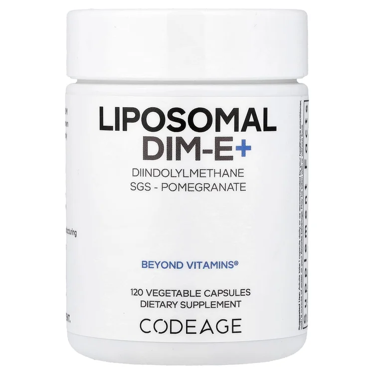 Liposomal DIM-E+, 120 Vegetable Capsules image 1
