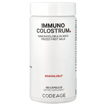 Immuno Colostrum, 180 Capsules (500 mg per Capsule)