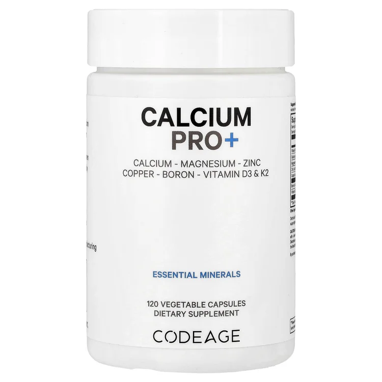 Calcium Pro+, 120 Vegetable Capsules image 1