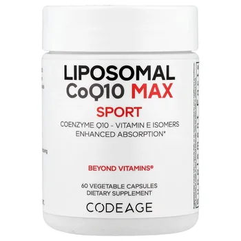 Liposomal CoQ10 Max, Sport, 60 Vegetable Capsules