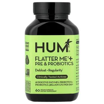 Flatter Me® + Pre & Probiotics, 60 Vegan Capsules