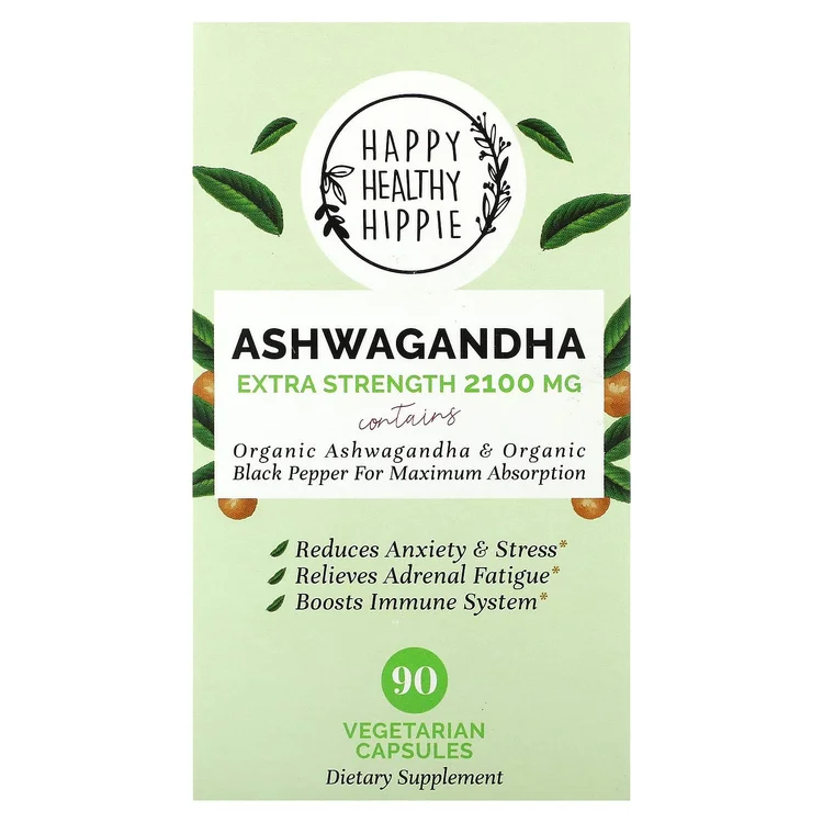 Ashwagandha, 2,100 mg, 90 Vegetarian Capsules image 1