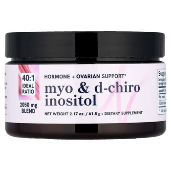 Myo & D-Chiro Inositol, 2.17 oz (61.5 g)