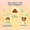 Kids Focus Gummies, Tropical Fruits, 90 Gummies image 6