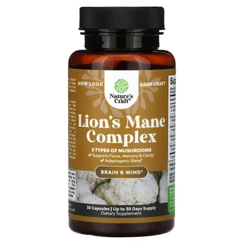 Lion's Mane Complex, 30 Capsules